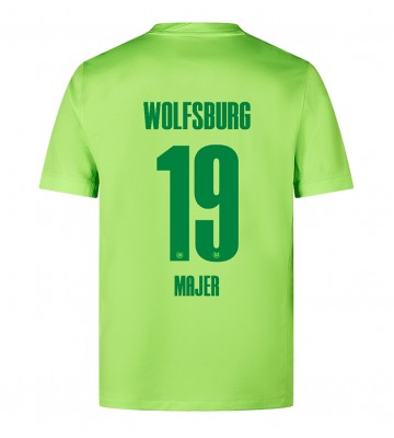 Wolfsburg Lovro Majer #19 Primera Equipación 2024-25 Manga Corta